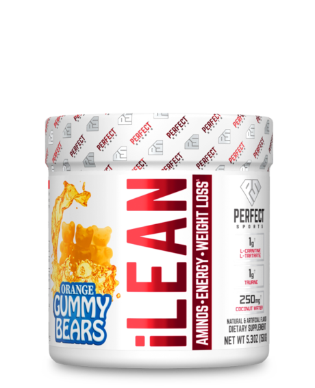 Perfect Sports iLean Dietary Supplement, Orange Gummy Bears Flavour or Flavor, 150 G