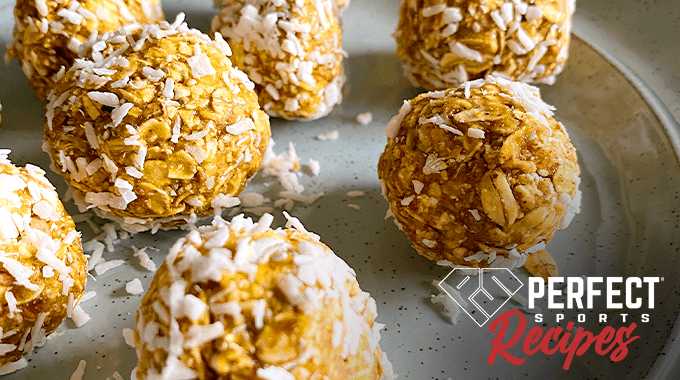 Pineapple Mango Protein Bliss Balls With DIESEL New Zealand Whey Protein Isolate