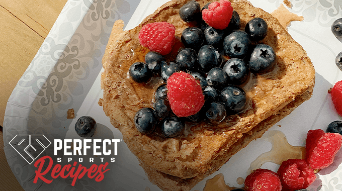 Berrilicious Vegan French Toast Recipe From PERFECT Sports