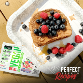 Berrilicious Vegan French Toast Recipe from PERFECT Sports