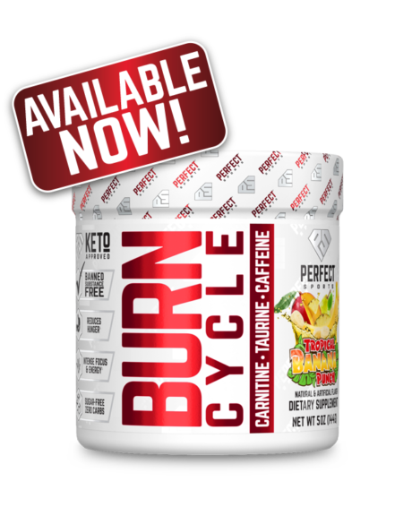 Tropical Banana Punch flavoured BURN Cycle by PERFECT Sports